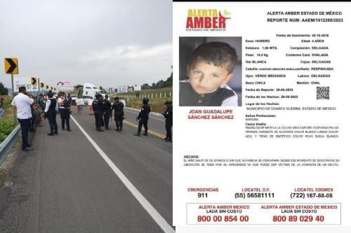 Reportan desaparecido a niño de 4 años en Donato Guerra